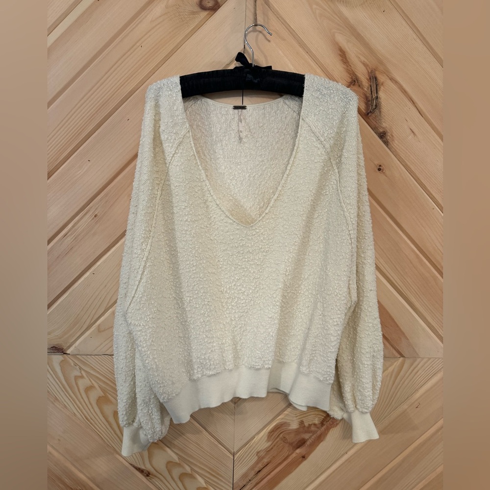Free People Boucle Sweater Size M